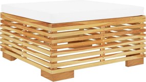 vidaXL Σαλόνι Κήπου Σετ 2 Τεμαχίων από Μασίφ Ξύλο Teak