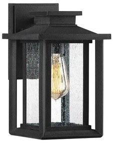 Απλίκα Φωτιστικό Τοίχου E27 60W IP44 Μαύρο Wakefield QZ-WAKEFIELD-S-TBK Elstead QZ-WAKEFIELD-S-TBK Μαύρο
