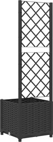 vidaXL Κήπος Μαύρο 40 x 40 x 136 cm