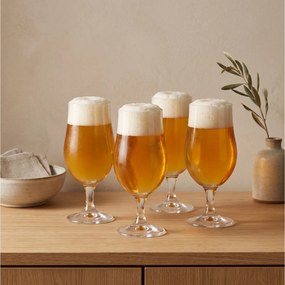 ΠΟΤΉΡΙΑ BEER GLASS X4 W/FEET 37CL 134801