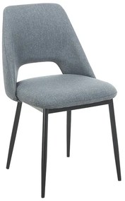 MADISON GREY ΥΦΑΣΜΑ ΚΑΡΕΚΛΑ ΜΕΤΑΛΛΙΚΗ ZITA PLUS 45X54X49-83εκ.