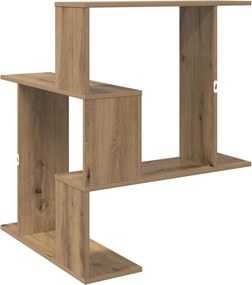 vidaXL Ράφι Τοίχου Artisan Δρυς 67 x 67 x 87 εκ. Επεξεργασμένο Ξύλο