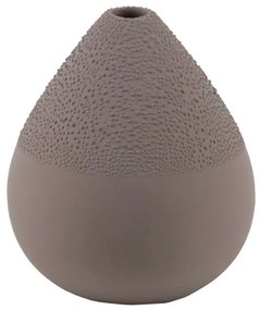 Βάζο Pearly LBTRD0015357 8x9cm Greige Raeder Porcelain