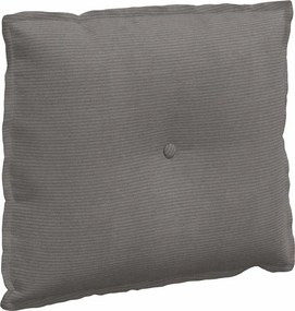vidaXL Μαξιλάρι Πλάτης Ανοιχτό γκρι 60 x 50 x 19 cm
