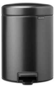 Brabantia 1008838 Καλαθάκι Μπάνιου NewIcon 5L, Confident Grey