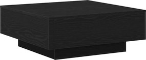 vidaXL Τραπεζάκι σαλονιού Μαύρη Οξυά 80 x 80 x 31 cm