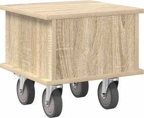 vidaXL Βάση TV Δρύς Sonoma 37 x 35 x 35 εκ Επεξεργασμένο ξύλο