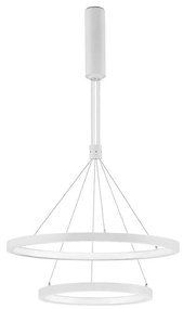 Φωτιστικό Κρεμαστό Sole Luce Empatia 2060672719 Λευκό Ματ - Dimmable