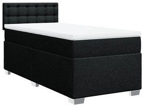 ΚΡΕΒΑΤΙ BOXSPRING ΜΕ ΣΤΡΩΜΑ ΜΑΥΡΟ 80 X 200 ΕΚ. ΥΦΑΣΜΑΤΙΝΟ 3285731