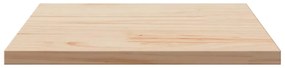 vidaXL Επιφάνεια Τραπεζιού Τετράγωνη 50x50x1,7 εκ. Μασίφ Ξύλο Πεύκου