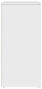 vidaXL Ραφιέρα Λευκή 79 x 38 x 80 εκ. από Επεξεργασμένο Ξύλο