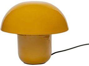Φωτιστικό Επιτραπέζιο Mushroom Μεταλλικό Κίτρινο 29x29x27εκ. - Κίτρινο