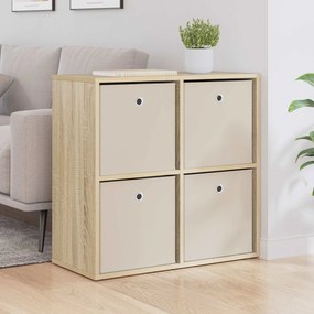 vidaXL Πλαϊνό γραφείο Δρύς Sonoma 68,5 x 32 x 67 εκ