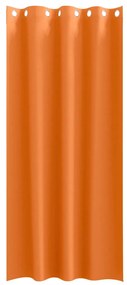 vidaXL Κουρτίνες 2 pcs Φωτεινό Πορτοκάλι 225x140εκ. Πολυεστέρας