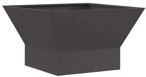 vidaXL Φωτιά Μαύρο 60 x 60 x 35 cm Ατσάλι