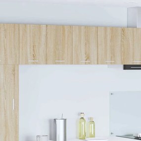 vidaXL Κρεμαστό ντουλάπι 2 pcs Σομόνα Δρυς και Λευκό 60 x 31 x 40 εκ