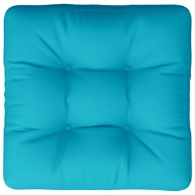 vidaXL Μαξιλάρι Παλέτας Τιρκουάζ 60 x 60 x 12 εκ. Υφασμάτινο