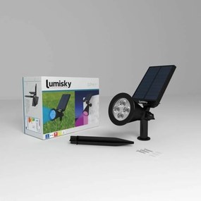 Ηλιακή λάμπα Lumisky Μαύρο rouge 200 Lm (2 Τεμάχια) (x2)