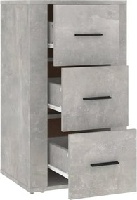 vidaXL Ντουλάπι Γκρι σκυροδέματος 40x33x70 εκ. από Επεξεργασμένο Ξύλο