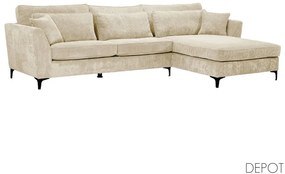 Καναπές Γωνία Δεξιά Forever 71-0154 316x185x92cm Beige