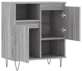 vidaXL Ντουλάπι Γκρι Sonoma 60x35x70 εκ. από Επεξεργασμένο Ξύλο