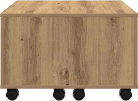 vidaXL Τραπεζάκι Σαλονιού Αρτισιανή Δρυς 60x60x38 εκ. Επεξ. Ξύλο