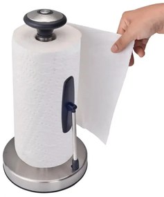 Χαρτοθήκη κουζίνας Kinghoff KH 1955, 36,5 cm, Ανοξείδωτο, Ασημί