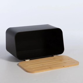 Ψωμιέρα (34.5x19x17) Nef-Nef Homeware Black