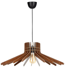 Φωτιστικό Οροφής Μονόφωτο A-G 390FLH2131 Walnut