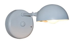 Φωτιστικό Τοίχου - Απλίκα HL-3531-1 S ALISON WHITE WALL LAMP - 21W - 50W - 77-3959