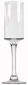 Βάζο Γυάλινο 7630-8 13,5x13,5x41cm Clear Supergreens Glass
