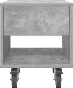 vidaXL Κομοδίνο 2 pcs Σκυρόδεμα Γκρι 40,5 x 40 x 48 εκ.