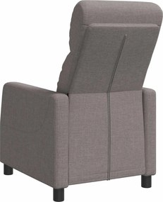 vidaXL Αναπαυτική Καρέκλα Taupe Ύφασμα