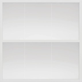Βιβλιοθήκη Λευκό AFRENI 60x20x60