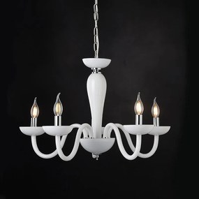 Πολυέλαιος Οροφής Aca Lunaria BLK82185PWC White