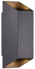 Απλίκα Φωτιστικό Τοίχου 2xGU10 35W IP54 Nico Nordlux-2218221003-Μαύρο 2218221003