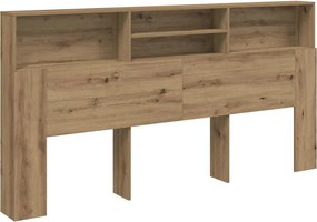 vidaXL Κεφαλάρι Με Αποθηκευτικό Χώρο 200x19x103,5 εκ. Επεξ. Ξύλο