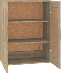 vidaXL Ντουλάπι Τοίχου Sonoma Δρυς 69,5x32,5x90 εκ. Επεξεργασμένο Ξύλο