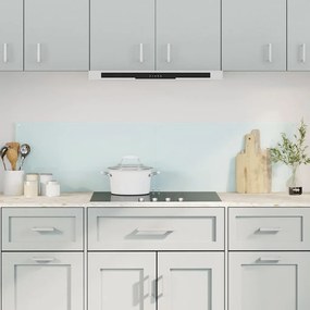 vidaXL Πλάτες Κουζίνας 2 τεμ. Λευκές 80x40 εκ. από Ψημένο Γυαλί