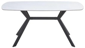 Τραπέζι Τραπεζαρίας 202 Fylliana Λευκό 130x80x75 εκ.