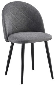 Καρέκλα Rio 11.1604 Με Ύφασμα Grey