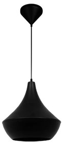 Ceiling Single Light 233 Fylliana Black 23*80 cm 23x23x80 εκ.