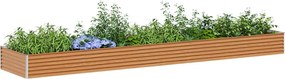 vidaXL Υπερυψωμένη Ζαρντινιέρα 485 x 100 x 36 εκ.