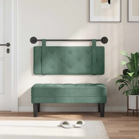 vidaXL Κρεμαστό Κεφαλάρι Θαλασσί Βελούδο