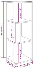 ΓΩΝΙΑΚΟ ΈΠΙΠΛΟ ΚΑΦΕ ΔΡΥΣ 33X33X100 ΕΚ. ΑΠΟ ΕΠΕΞΕΡΓ. ΞΥΛΟ 825830