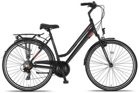 Ventura Trekking 28 Inch 50 cm Women 21SP Rim Brakes BlackAltec