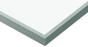 vidaXL Συρόμενη Πόρτα Άσημί 90 x 205 εκ. από Γυαλί ESG / Αλουμίνιο