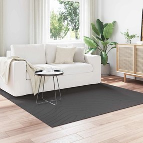 vidaXL Χαλιά χώρου τετράγωνο PALMERAS Ανθρακί 200 x 200 cm Πολυεστέρας