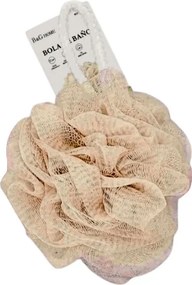 Σφουγγάρια μπάνιου δίχτυ σε σετ 5Χ - Beige - 24961