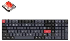 Keychron K17 Pro (K17P-H1) QMK/VIA Wireless Custom Mechanical Keyboard-Red Switch-Hot Swap-US